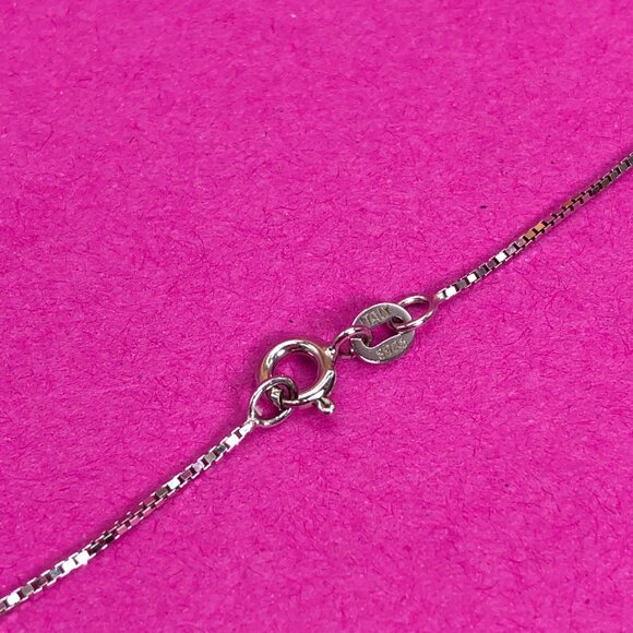 Vintage silver double drop necklace 925 - 00G00W - Picture 5 of 5